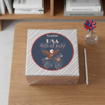 Bebê Águia Ciclismo 4 de Julho Patriótico Orgulho