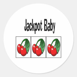 Adesivo Bebê do jackpot