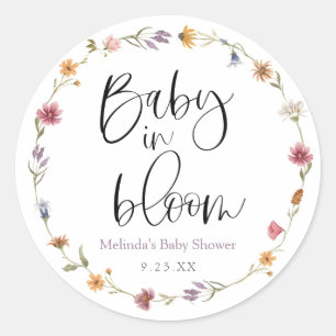Adesivo Bebê em Bloom Wildflower 