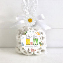 Bebê Em Chuva Vermelha Bloom Bota Chá de fraldas D