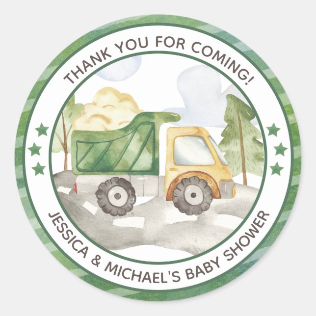 Adesivo Bebê em construção (Frente)