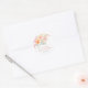 Adesivo Bebê Em Sangue | Primavera Blush & Teal Chá Floral (Envelope)