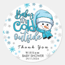 bebê está frio lá fora obrigado você