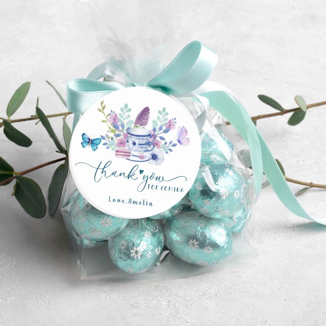 Adesivo Bebê está preparando Chá de fraldas para festa de  (Criador carregado)