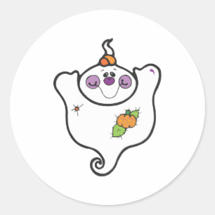 Adesivo bebê fantasma de retalhos