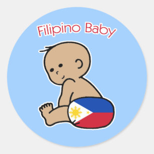 Adesivo Bebê filipino