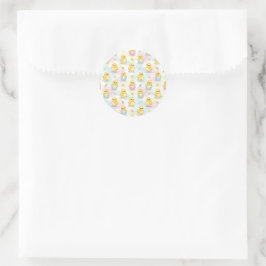 Adesivo Bebê Frango Fofo Aquarela Páscoa