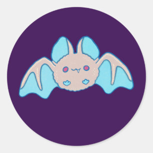 Adesivo Bebê Morcego Blob