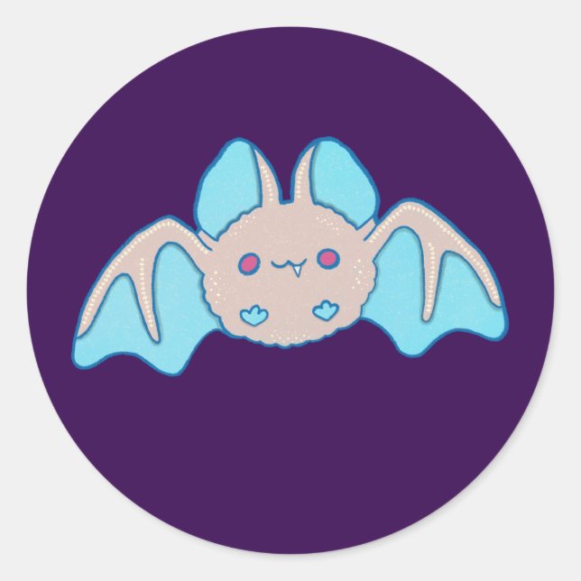 Adesivo Bebê Morcego Blob (Frente)
