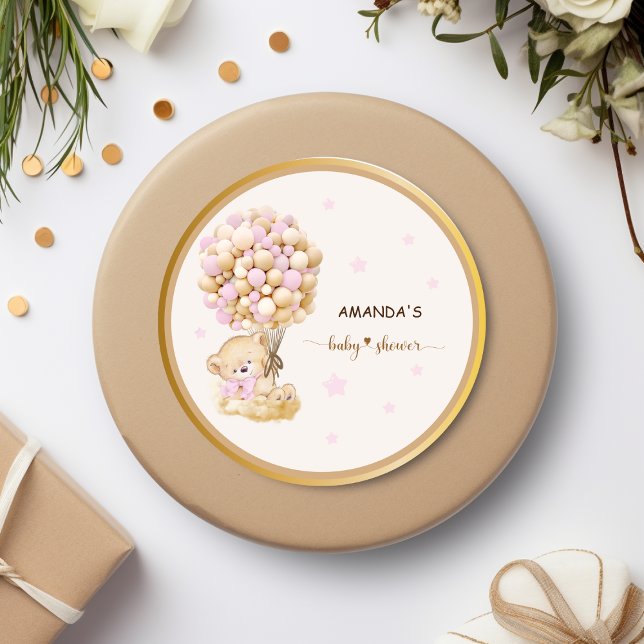 Adesivo Bebê Rosa Mole Bebê Ursa (Criador carregado)