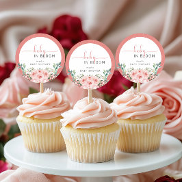 Adesivo Bebê Rosa Rosa Rosa Rosa Esbranquiçada em Chá de S