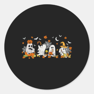 Adesivo Bebendo Fantasma Bonito Café Halloween Queda Ghost