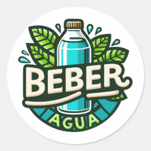 Adesivo Beber agua