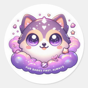 Adesivo Bebês De Peles Primeiro, Pet Lover Sticker Sempre
