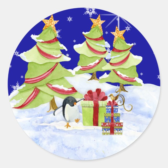 Adesivo Bebês-ursos-polares brancos e brilhantes na Estrel (Frente)