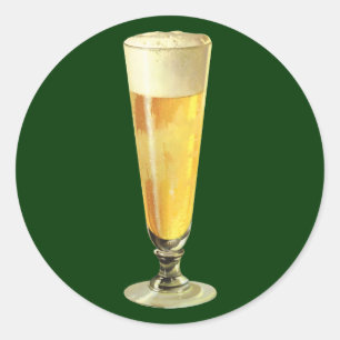 Adesivo Bebida De Rascunho, De Altura Vintage, Congelada, 