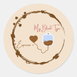 Adesivo Because you're 90% espresso and everyone knows it.