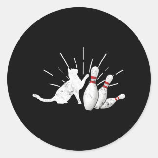 Adesivo Beco Gato Pinos Dicas Boliches engraçadas