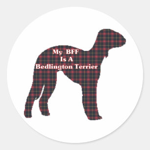 Adesivo Bedlington Terrier BFF