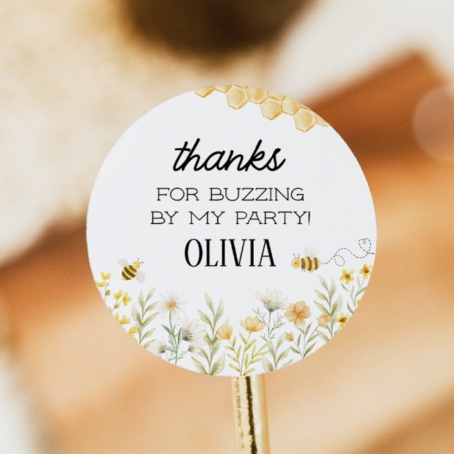 Adesivo Bee Birthday Stickers (Criador carregado)