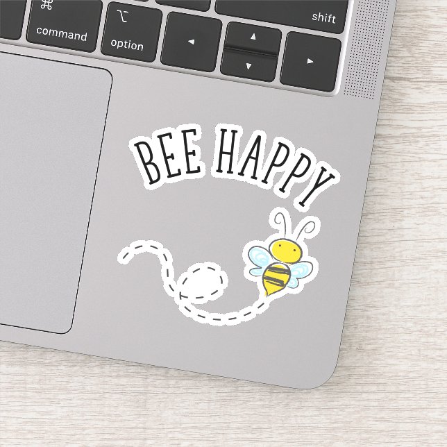 Adesivo Bee Happy (Detalhe)