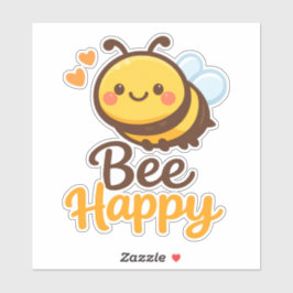 Adesivo Bee Happy