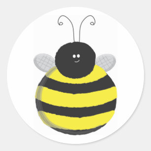 Adesivo Bee Happy Chubby, abelha fofa