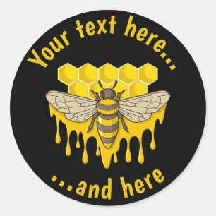 Adesivo Bee Hive Honey