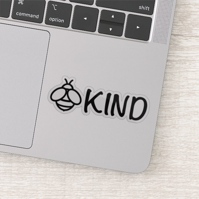 Adesivo Bee Kind | Ser gentil | Seja gentil | amor | paz (Detalhe)