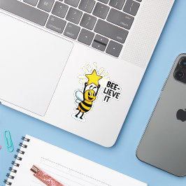 Adesivo Bee-lieve it Sticker