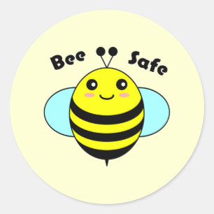 Adesivo Bee Safe 1
