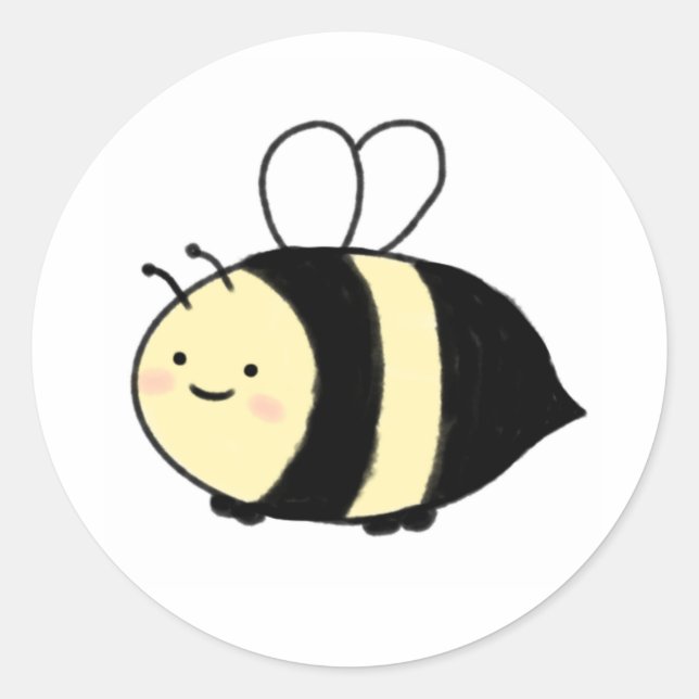 Adesivo bee sticker (Frente)