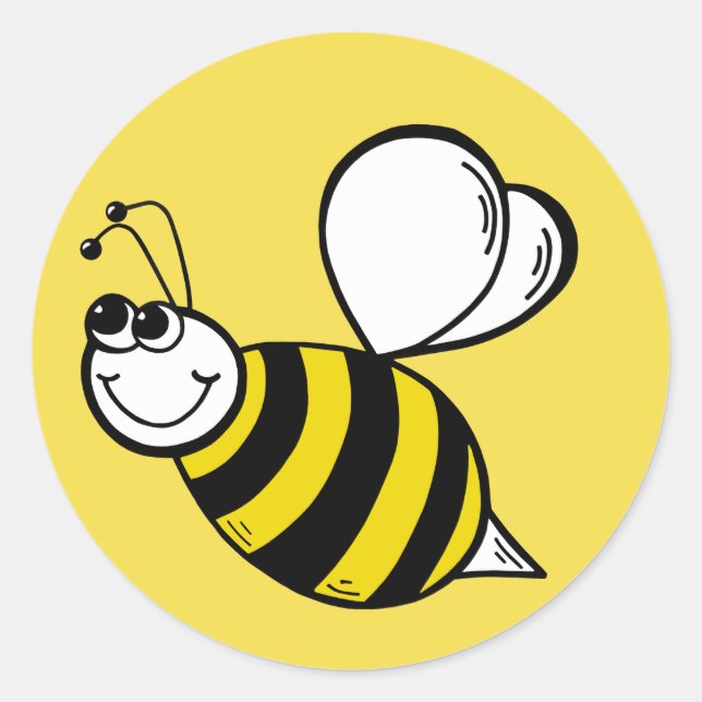 Adesivo Bee Sticker (Frente)