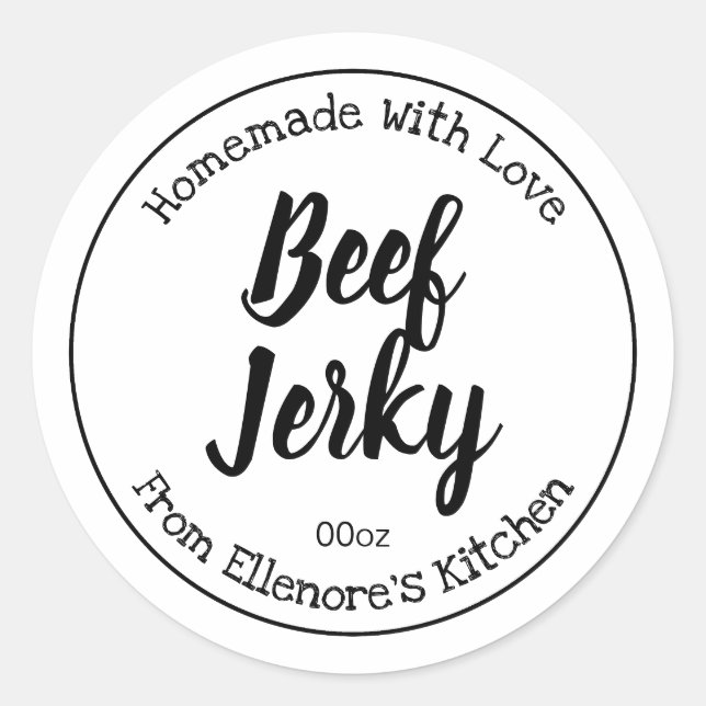 Adesivo Beef Jerky (Frente)