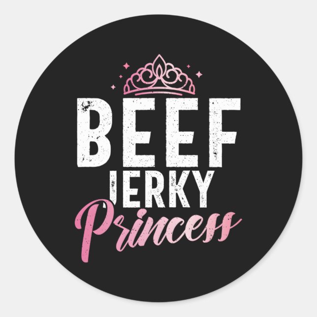 Adesivo Beef Jerky Princess (Frente)