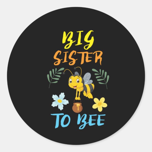 Adesivo Beekeeper Art Big Sister To Beer (Frente)