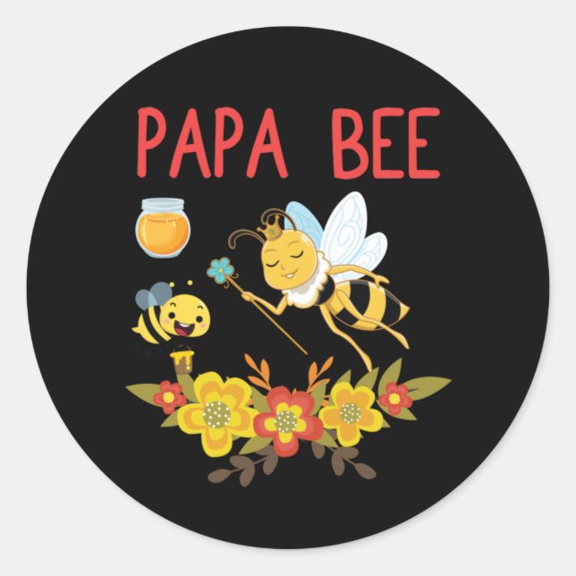 Adesivo Beekeeper Art Papa Bee 2 (Frente)