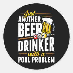 Adesivo Beer Beer Snooker Com Reprodutor De Piscina Com Pr