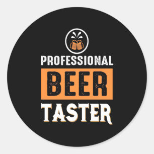 Adesivo Beer Drinker Professional Beer Taster