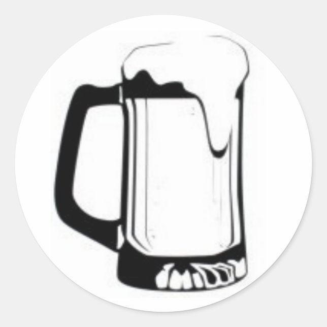 Adesivo Beer Mug (Frente)