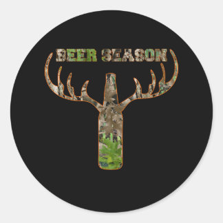 Adesivo Beer Season Hunter Gift Para Hunter