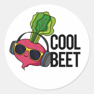 Adesivo Beet Funny Veggie Pun
