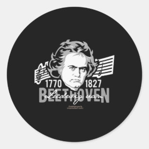 Adesivo Beethoven 1770-1827 250º Aniversário Beethoven 