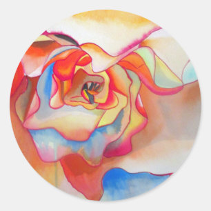 Adesivo bege d'água arte de casamento