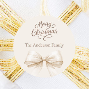 Adesivo Beige arco mocha natal