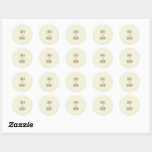 Adesivo Beige Brown<br><div class="desc">Beige Brown Sticker</div>