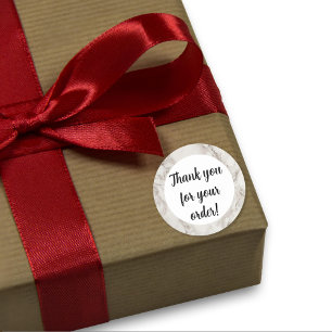 Adesivo Beige Marble Obrigado