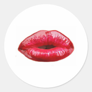 Adesivo Beijando os lábios!