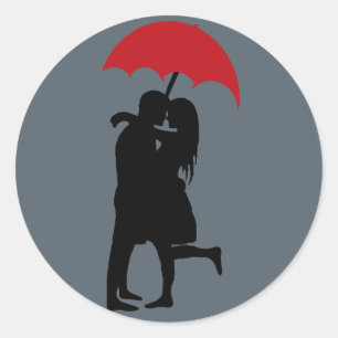 Adesivo Beijar na Chuva