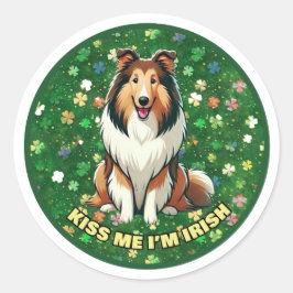 Adesivo Beije Me Eu Sou Irlandês